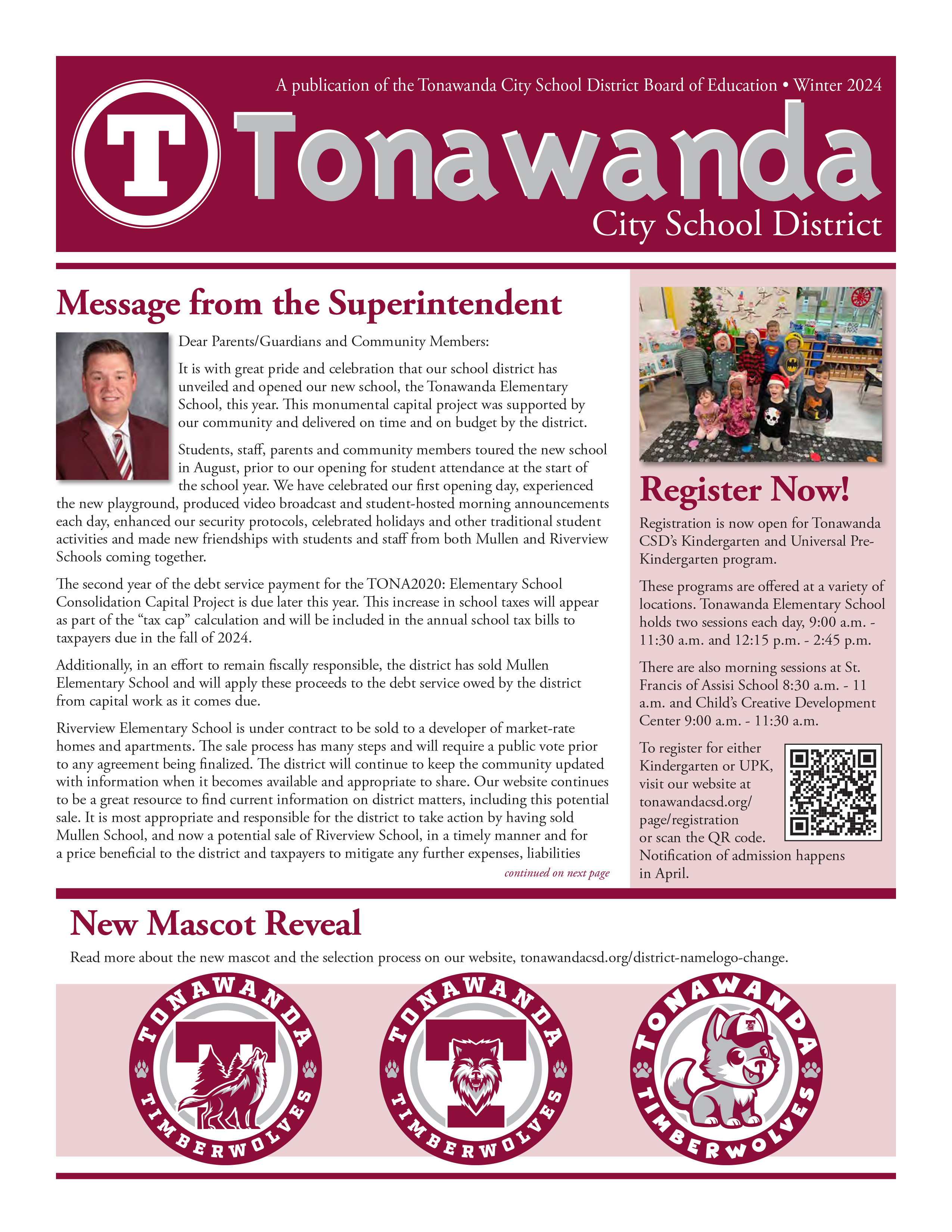 Tonawanda Newsletter 2024